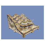 French Faience Desk Stand