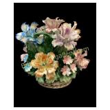 Capodimonte Flower Basket