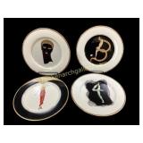 Erte Designed China Plates