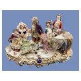 Antique German Porcelain Figural Grouping