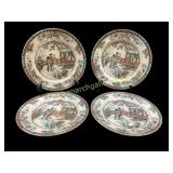 English Porcelain Plates