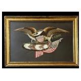 Patriotic American Eagle Feather Picture