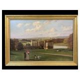 Pastoral Landscape with Manor House, W. J. Poole