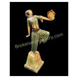 Art Deco Sculpture Oriental Dancer