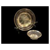 Two Sterling Silver Table Bowls