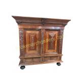 Antique Dutch Kas Armoire
