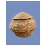 Coilwork Straw Basket