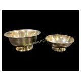 Two Sterling Silver Bowls