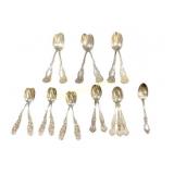 Group Sterling Silver Spoons