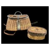 Vintage Fishing Creel, Bark Box