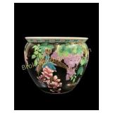 Chinese Porcelain Fish Bowl Planter