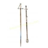 Personalized Antique Knights Templar Sword