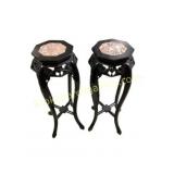 Asian-Style Wooden Stands