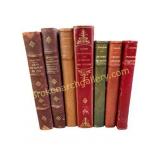 7 Antique French Literature & History Volumes