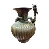 Bronze Vase With Dragon
