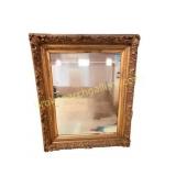 Substantial Gilt Gesso Ornamental Mirror