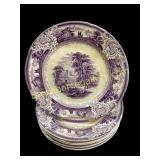 Mulberry Transferware Plates