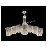 Waterford Crystal Decanter, Godinger Tumblers
