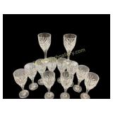 Set of 12 Godinger Crystal Goblets