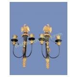 Pair Neoclassical Wall Sconce