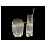 Baccarat Ice Bucket, Hand Blown Mixing Pitcher