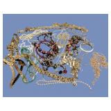 Collection of Vintage Costume Jewelry