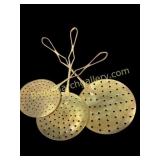 Three Brass Skimmers