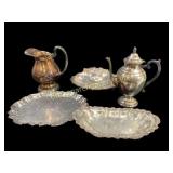 Silver Plate Serving Articles