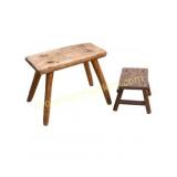2 Antique Milking Stools