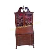 Chippendale Style Mahogany Secretary
