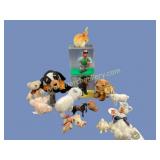 Collection of Miniature Bears, Dolls