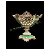 Porcelain Centerpiece Compote