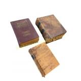 Antique & Vintage Reference Books Lot