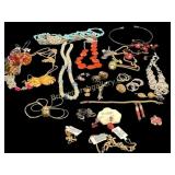 Group Vintage Costume Jewelry