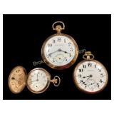 Three Gentlemens Pocket Watches