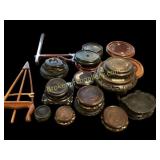 Group Asian Style Display Stands