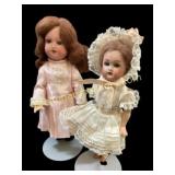 Miniature Antique Bisque Dolls