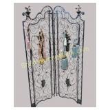 Maitland Smith Iron Floor Screen
