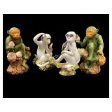 Decorative Figural Monkeys