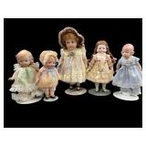 Miniature Bisque Dolls