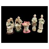 Figurines and Head Vase