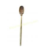 Antique Hand-Carved Primitive Wooden Spoon