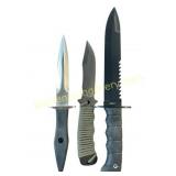 Collection of 3 Tactical & Survival Knives