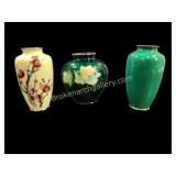 Three Cloisonne Vase