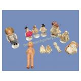 Sweet Collection of Miniature Dolls