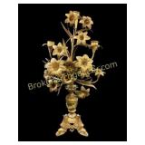 French Gilt Brass Candelabrum