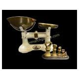 Viking Table Top Scale, With Weights