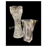 Cut Glass Vase, Orrefors Vase