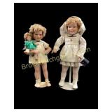 Two Shirley Temple Collector Dolls