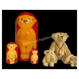 Steiff Matrioschka Teddy Bear Set